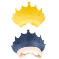 Baby Shower Cap, Shower Cap for Kids 0-9 Years, Adjustable Silicone Crown with Eye & Ear Protection, Waterproof Bathing Hat for Washing Hair. 