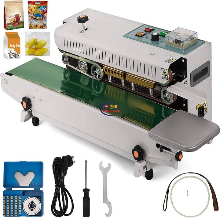 Automatic Sealing Machine FR900 Horizontal 500W Continuous Band Sealer Bag Sealing Machine