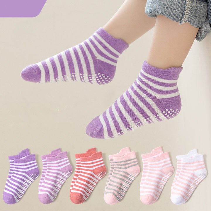 6%20Pairs%200-5%20Years%20Old%20Non-Slip%20Kids%20Socks%20with%20Grip%20Little%20Girls%20Boys%20Ankle%20Socks%20Infants%20Toddlers%20Children%20Floor%20Socks%20-%20Image%203