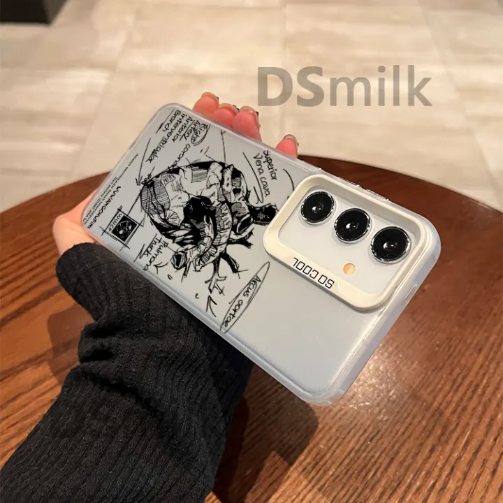 Robot%20Heart%20Phone%20Case%20For%20Samsung%20S25%20S24%20S23%20S22%20S21%20S20%20FE%20Ultra%20Plus%20Laser%20Hard%20PC+TPU%20Cases%20Back%20Cover-S542P1%20-%20Image%203