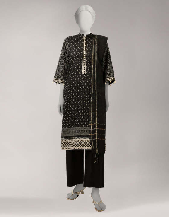 Junaid Jamshed  Women Unstitched 3 Piece JLAWN-S-26-4030 ZARQASH-4 JLAWN-S-26-4030 ZARQASH-4