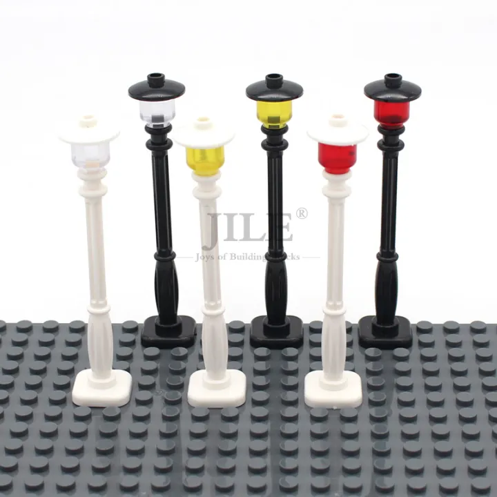10pcs%20MOC%20City%20Series%20Street%20Lamp%20Building%20Blocks%20DIY%20Street%20View%20Roadside%20Lighting%20Decoration%202039,4740,3626%20Assembly%20Bricks%20-%20Image%202