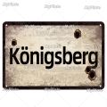 Trendy ACHTUNG HALT War Metal Sign Modern Twist on Vintage War Design, Printed on High Grade Tin, Ideal for Contemporary Pub. 