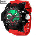 Fashion Sport Watches Men Shock Resistant  Wristwatch LED Alarm Stopwatch Clock Military  Men Watch. 