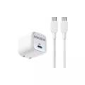 Anker Zolo 20W Charger with Type-C to Type-C.