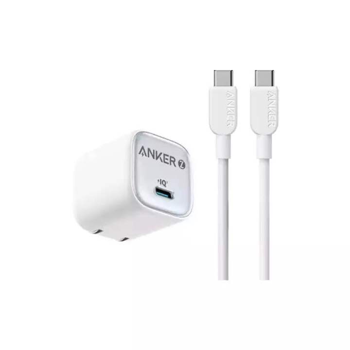 Anker Zolo 20W Charger with Type-C to Type-C