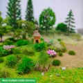 Terrain Kits Grass Tuft Stone&Foliage for Diy Model Making/ Wargaming/Garden Decoration/Diorama 30G/BAG.