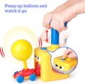 AIR POWER BALLOON CAR TOY FOR KIDS PLAYING. 