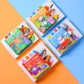 New 3D Visual Tail Cloth Book Baby Tear Resistant Biteable Cognitive Tool Interactive Parent-Child Fun Toddlers Enlighten Toys. 