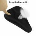 3D Soft Thickened Bicycle Seat Breathable Bicycle Saddle Seat Cover Comfortable Foam Seat Mountain Bike Cycling Pad Cushion Cove. 
