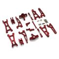 Aluminum Alloy Suspension Arm Cup Set Upgrade Metal Parts Accessories For Mjx Hyper 1/16 Go RC Car 16207 16208 16209 H16 H16BM.