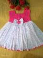 Orgendy voile diye kushikater baccader dress for 0-10 years baby. 