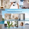 8MP Wifi IP Outdoor Wireless Security Surveillance PTZ Camera 4X Zoom Cameras AI Human Tracking Two-way Audio HD Night Color Cam. 
