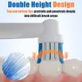 8 Pcs Replacement Professional Electric Toothbrush Heads Compatible with Braun Oral b Brush Heads.