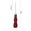 1PC/8PCS Awl Pricker Hole Maker Tool Punch Sewing Stitching Leather Craft Wooden Handle. 