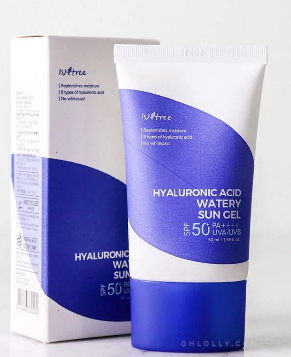 [I+s+n+tree] - Hyaluronic Acid Watery Sun Gel SPF 50+ PA++++ 50ml ...