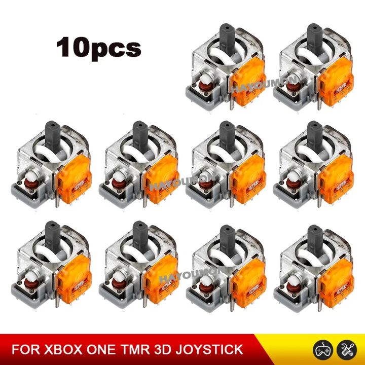 2PCS 1PCS Replacement TMR Effect Joystick 3D Analog Stick for PS5 PS4 Controller for Xbox Series S/Switch PRO Repair Accessory