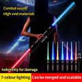 75cm RGB Light Saber 2 in 1 7-color/1 Color Lightsaber for 3+ Kids Laser Sword Toy Party Glow Swords. 