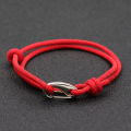 New Adjustable 3mm Thin Cord Bracelet Homme Double Layer Handmade Weaven Rope Braclet Pulseras Hombre Legend Braslet Men Joias. 