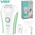 VGR Rechargeable Women Epilator Electric Female Epilator For Face Hair Removal Machine For Facial Legs Body Bikini Hair Remover.