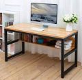 Portable Folding Computer Laptop Study Table ,Office table ,Writing Table with Metal Frame &  Waterproof Laminated. 