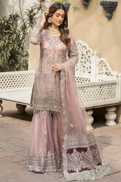 3pc%20Net%20grara%20dress%20weading%20wear%20-%20Image%203