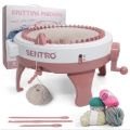 Sentro Knitting Machine Craft Project 40 Needle Hand Knitting Machine Kit for Knitting Craft Such as Scarves/Hats/Sweaters/Glove. 