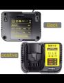 Li-ion Battery Charger DCB112 DCB102 DW1418-MC For DeWalt 10.8V 12V 14.4V 18V DCB101 DCB200 DCB140 DCB105 DCB200 Lithium Battery. 