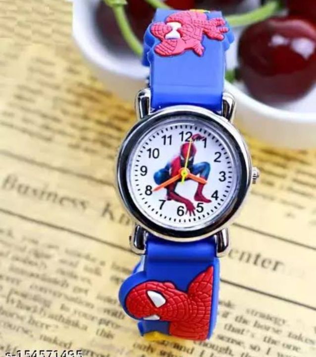 3D  cartoon pretty style  watch for kids Childern 3DDiffrent Cartoon Logo Design Watch