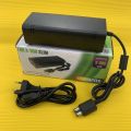 AC Adapter Power Supply With Charging Cable For XBOX 360 Slim Host 100-240V Universal Charger Adaptor. 