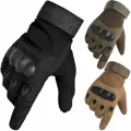 Motorcycle Gloves Men Tactical Hunting Shooting Knuckle Protection Sports Full Finger Cycling Bike Gloves Women Bicycle. 