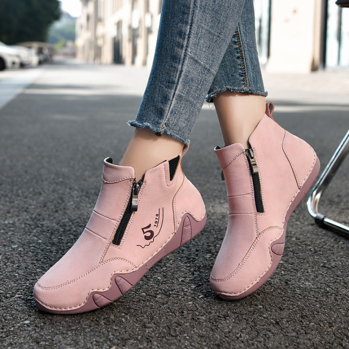New%20Spring%20Women%20Ankle%20Boots%20Outdoor%20Casual%20Walking%20Boots%20Fashion%20Comfortable%20Women's%20Shoes%20High%20Top%20Autumn%20Women's%20Sneakers%20-%20Image%204