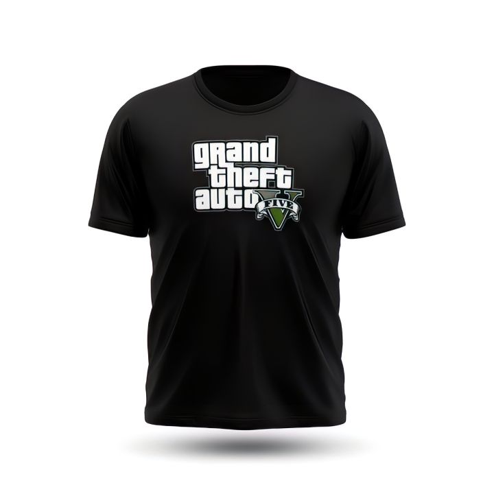 Summer Collection X GTA 5 l Printed T-shirt Trendy Fashion Elegant t-shirt Gym Sports Outdoor Casual Wear tshirt for Men