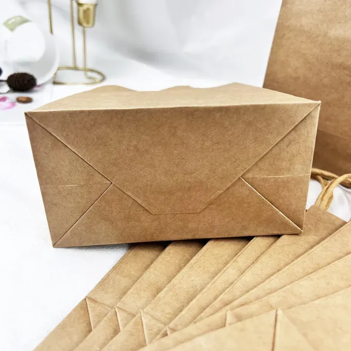 10/20/50pcs%20Party%20Favor%20Bags%20Recyclable%20Kraft%20Paper%20Shopping%20Bags%20for%20Birthday%20Gift%20Candy%20Treat%20Goodie%20Goody%20&%20Grocery%20Packaging%20-%20Image%203