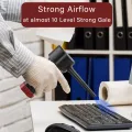 Compressed Air can for computers ,Electric Air Blower Computer Cleaning,Cordless Air Dust Cleaner for PC Keyboard Crumbs. 