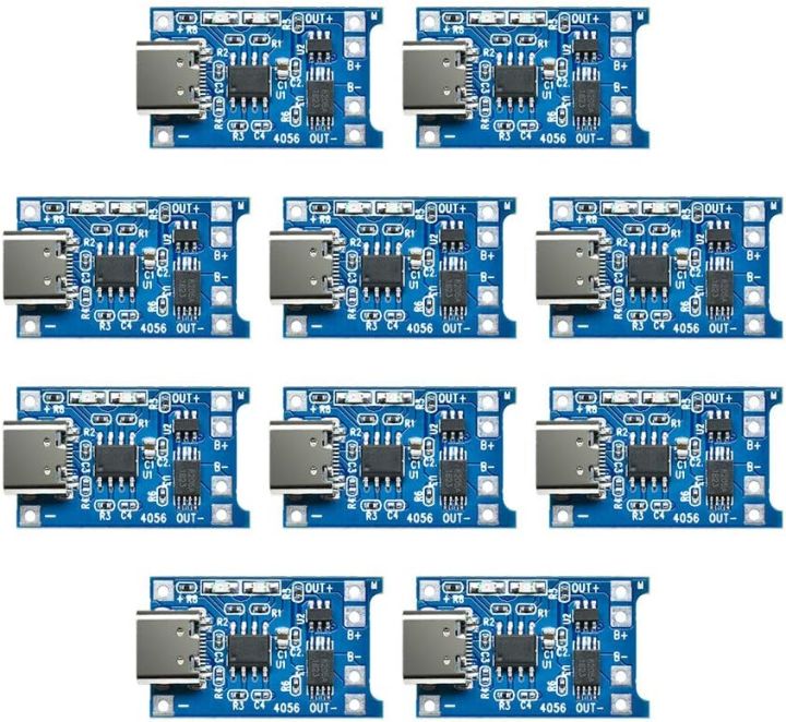 5pcs%20TP4056%20Type%20C%203.7V%20Lithium%20Battery%20Charger%20With%20Battrey%20Protection%20-%20Image%202