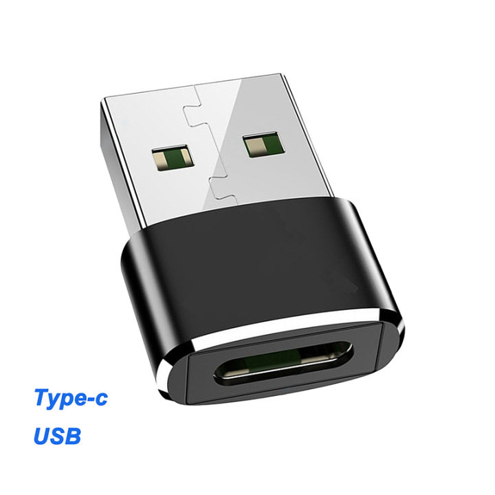 USB To Type C OTG Adapter USB-A Male To USB-C Female Converter For ...