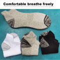 10Pairs Summer High Quality Men Socks Sports Breathable Protective Ankle Socks Short Male Sport Mesh Sock Plus Size44-48. 