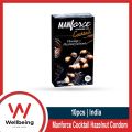 Manforce - Cocktail Condoms with Dotted-Rings Hazelnut & Chocolate Flavored- 10 Pieces. 
