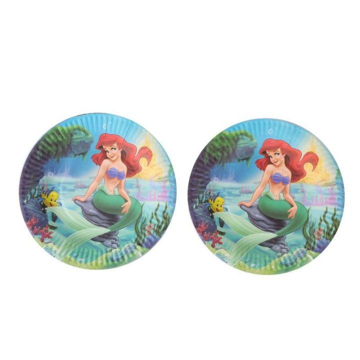 Mermaid%20Party%20Plates%2010pcs%20/%20Happy%20Birthday%20Party%20Plates%2010pcs/%20Mermaid%20Party%20Decor/%20Mermaid%20Party%20Tableware%20-%20Image%203