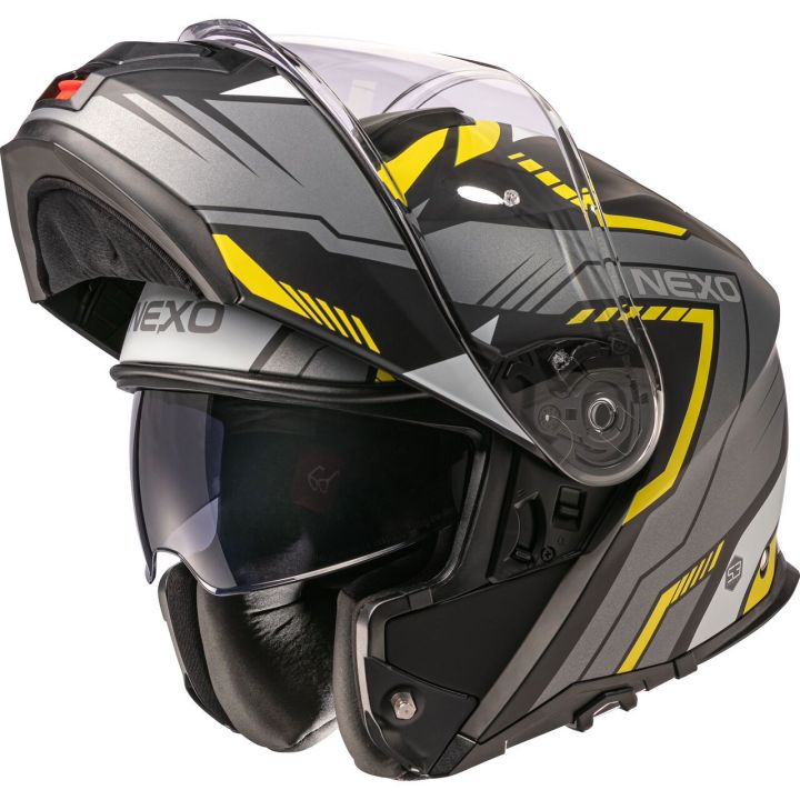 Ozone Flip Up 3in1 Helmet - Dual Visor