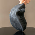 Felt Platform Slippers Men TPR Memory Foam Warm Soft Cushion Non Slip Comfortable Durable Living Shoes Premiu. 