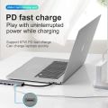 8-in-1 USB-C Hub, a multi-functional adapter designed to expand the connectivity of devices with a USB-C port. . 