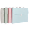 A4 Size Expanding Wallet File Folder - 13 Pockets Document Storage Organizer Bag for Office And School Paper Holder. 