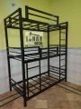 Triple Storey Bunk Bed Metal Frame / Space Saving Loft Over Bed / Triple Dacker Iron Bunker Bed. 