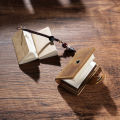Cute Tiny Leather Notebook Mini Pocket Notepad Travel Sketchbook Planner Diary Retro Cowhide Cover Booklet Wedding.