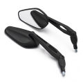 2Pcs Universial Motorcycle Rearview Mirror Scooter E-Bike Handlebar Rear View Side Mirror Electromobile Back Side Folding Mirror. 
