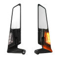 Motorcycle Side View Mirror with Turn Signal for Ducati Streetfighter V2 V4 V4S 848 Wind Wing Stealth Winglets Rearview Mirrors.