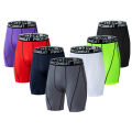 Men Bodybuilding Shorts Fitness Workout Inseam Gym Knickers Male Muscle Alive Elastic Compression Tights Skinny Leggins Hombre. 