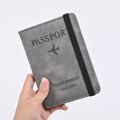 Men PU Leather Wallet Travel Passport Purse Card Male Travel Accessories Hand Carry Passport Business Cards Holder Wallet.